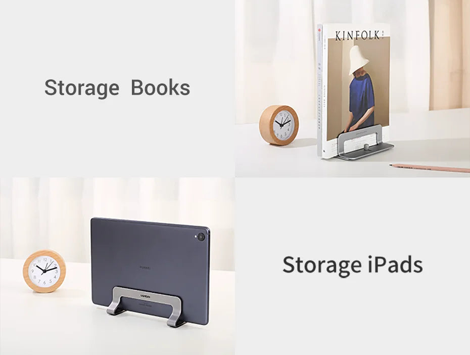 UGREEN Foldable Aluminum Vertical Laptop Stand