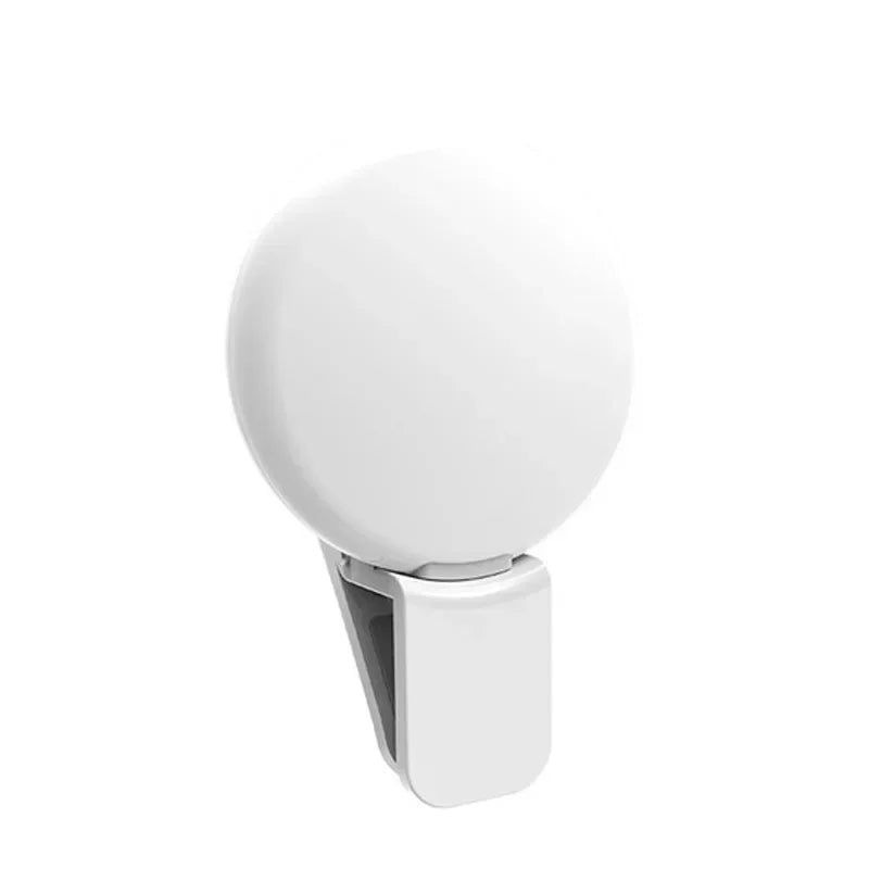 Portable 3-Level Clip-On Selfie Ring Light