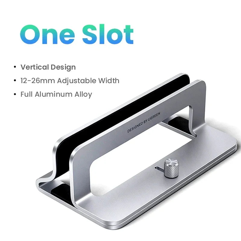 UGREEN Foldable Aluminum Vertical Laptop Stand