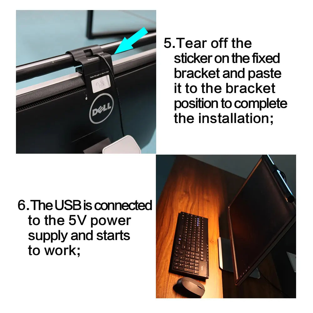 RGB Monitor Light Bar with Ambient Backlight