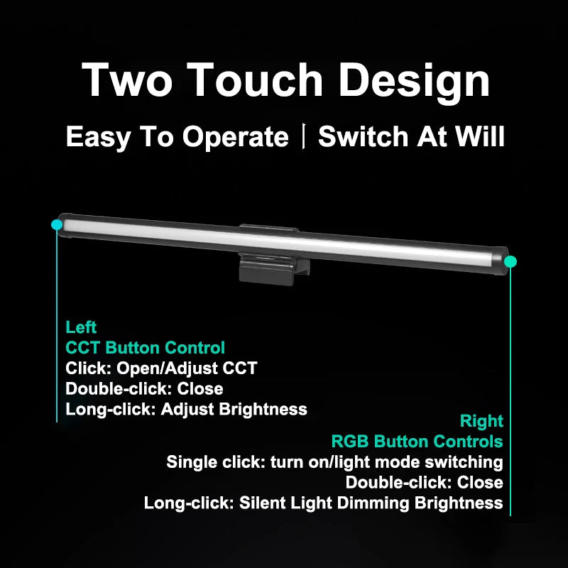 RGB Monitor Light Bar with Ambient Backlight
