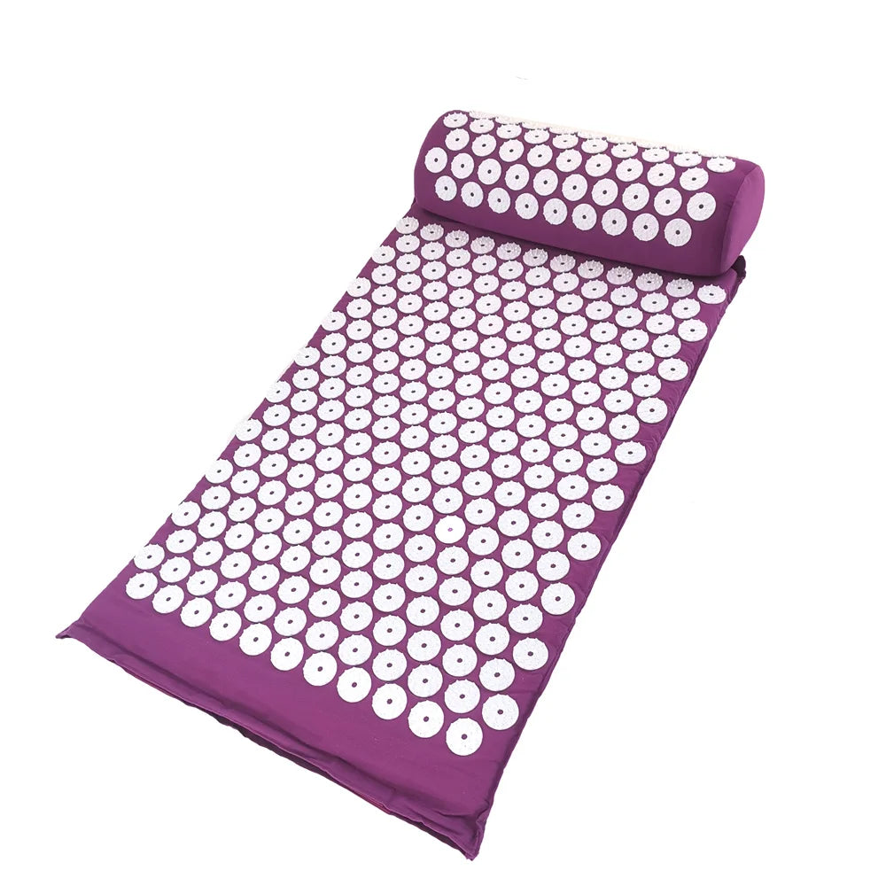 Acupressure Massage Mat & Pillow Set