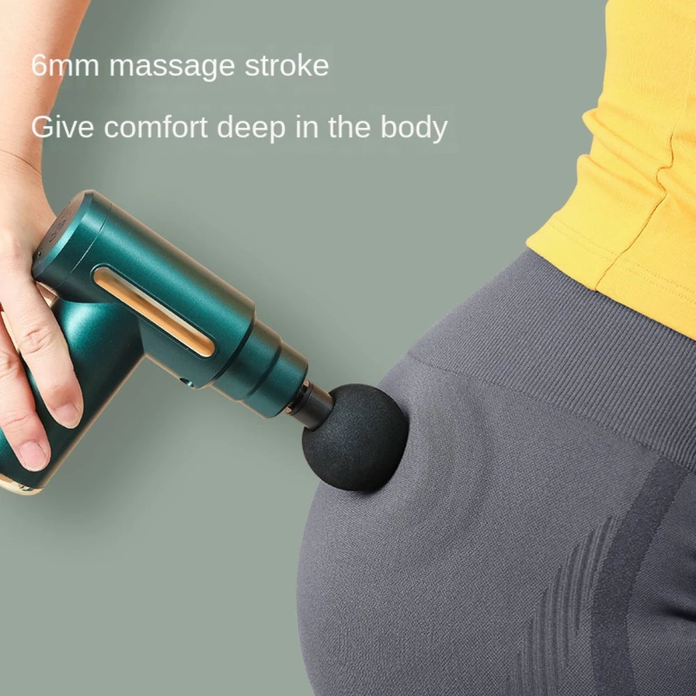 Portable Deep-Tissue Muscle Recovery Massage Gun