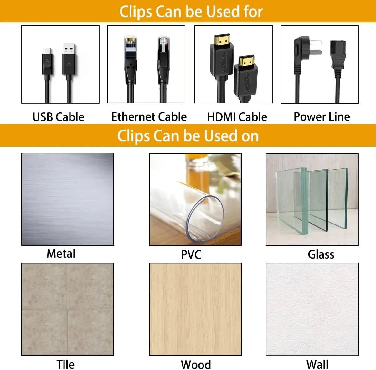 Reusable Nylon Cable Organizer Straps
