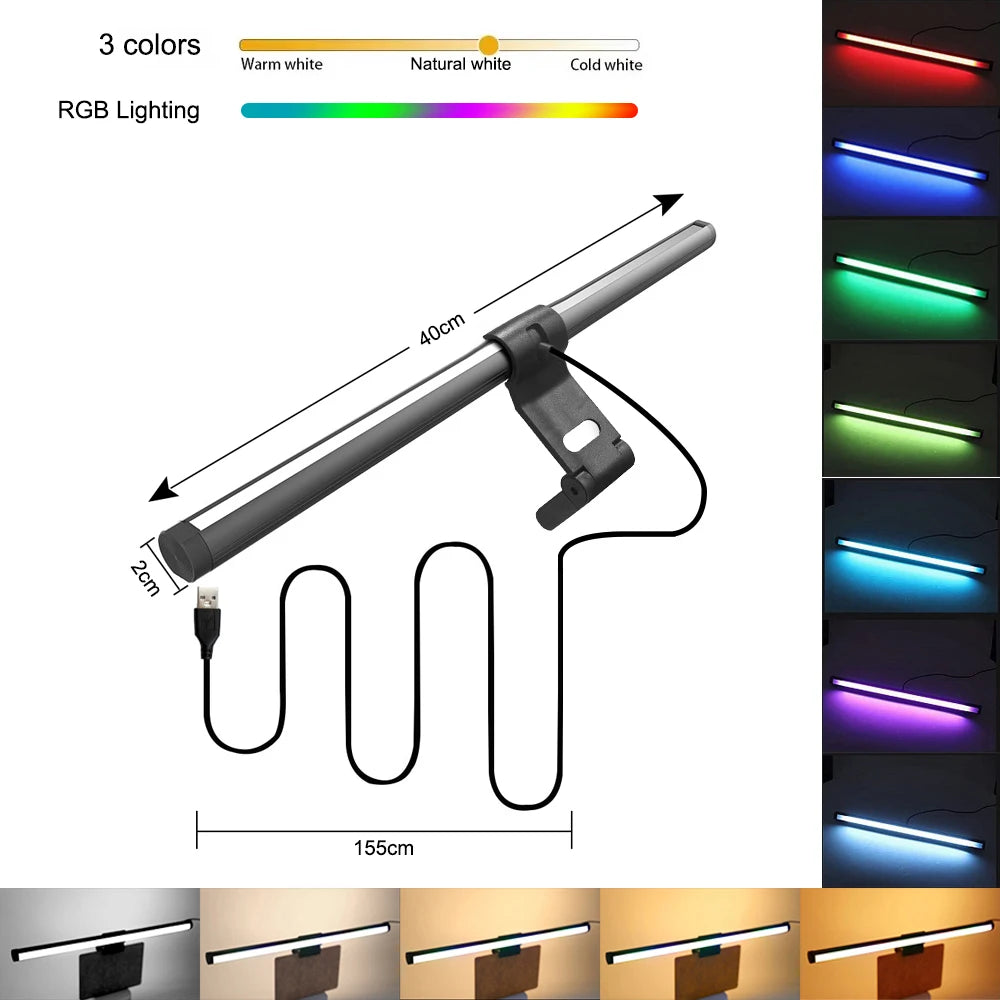 RGB Monitor Light Bar with Ambient Backlight