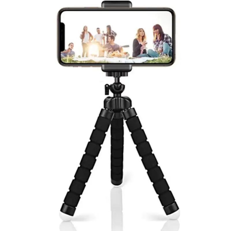 Flexible Octopus Tripod with Phone & Camera Mount