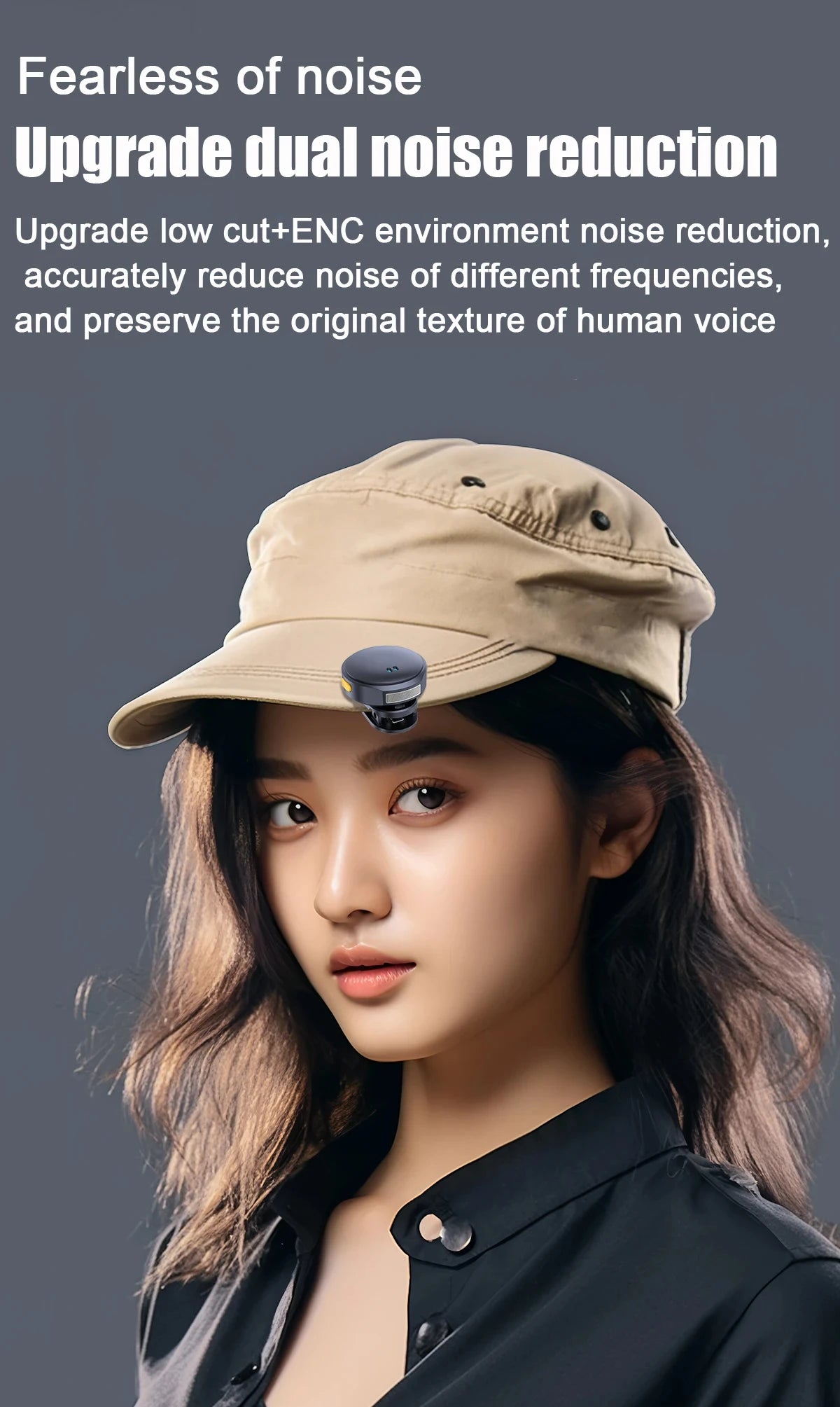 2.4GHz Wireless Magnetic Lavalier Microphone