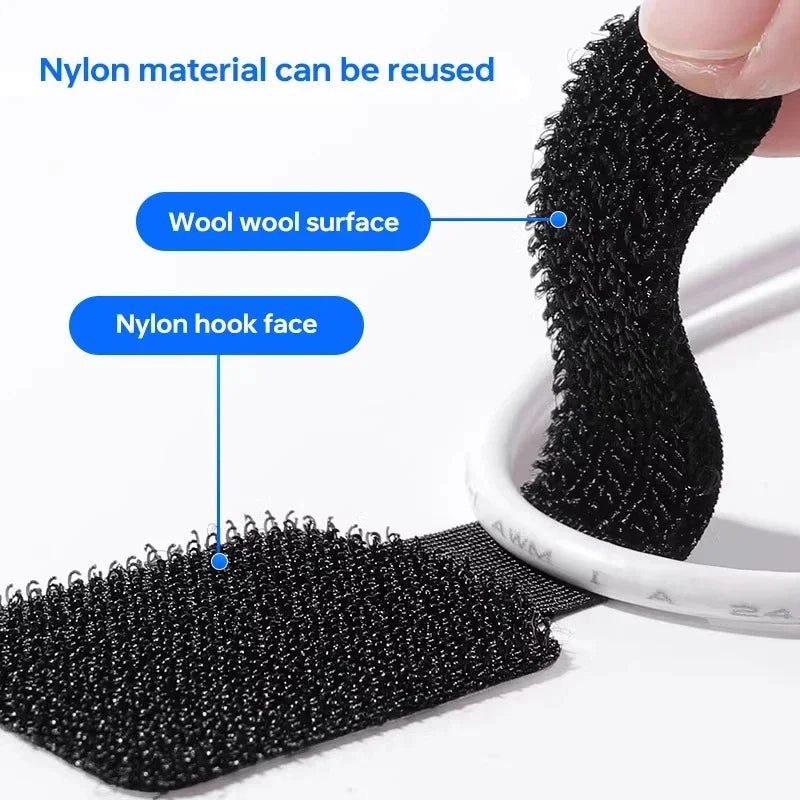 Reusable Nylon Cable Organizer Straps