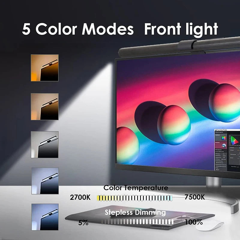 RGB Monitor Light Bar with Ambient Backlight