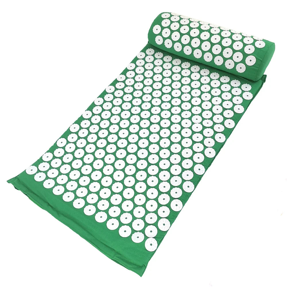 Acupressure Massage Mat & Pillow Set