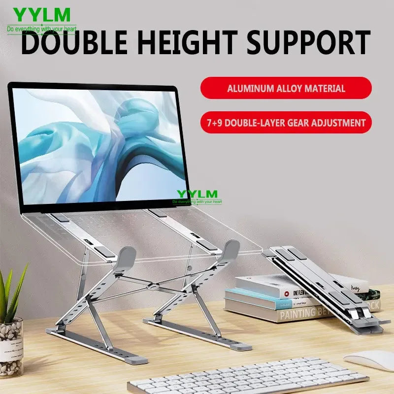Adjustable Foldable Aluminum Laptop Stand