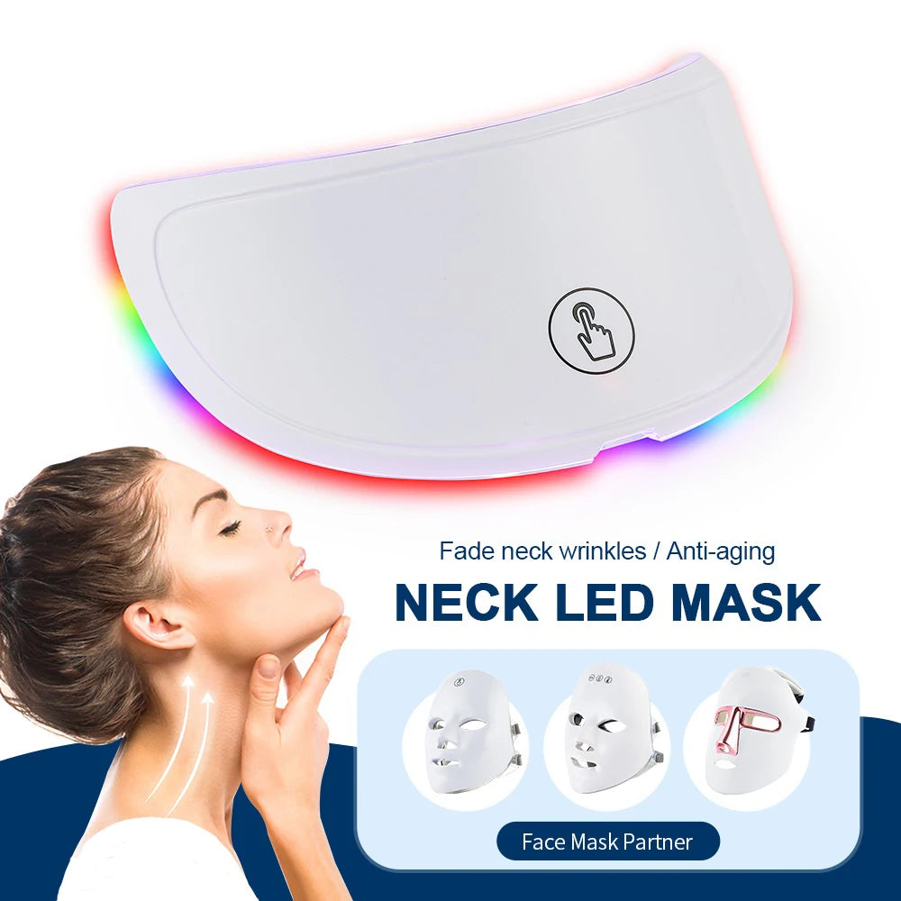 7-Color LED Face & Neck Rejuvenation Mask