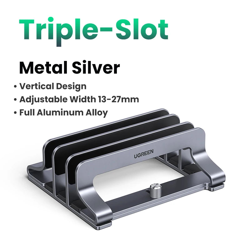 UGREEN Foldable Aluminum Vertical Laptop Stand