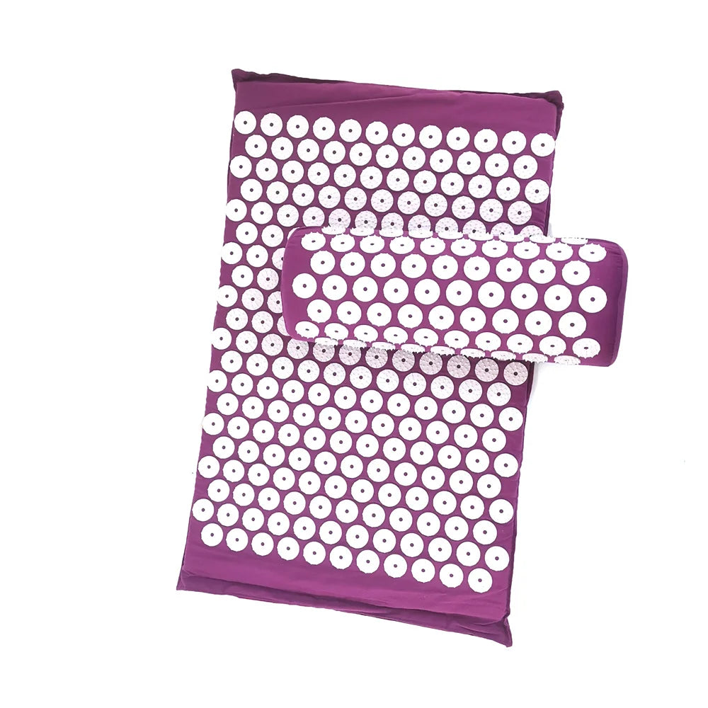 Acupressure Massage Mat & Pillow Set