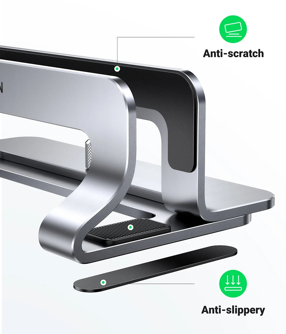 UGREEN Foldable Aluminum Vertical Laptop Stand