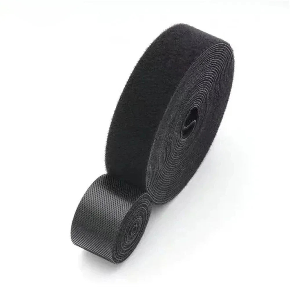 5M Reusable Hook-and-Loop Cable Organizer Roll