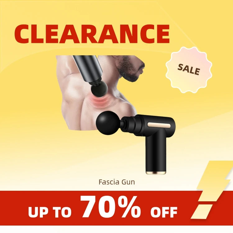 Portable Deep-Tissue Muscle Recovery Massage Gun