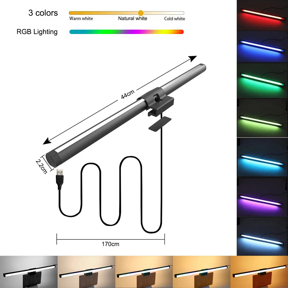 RGB Monitor Light Bar with Ambient Backlight