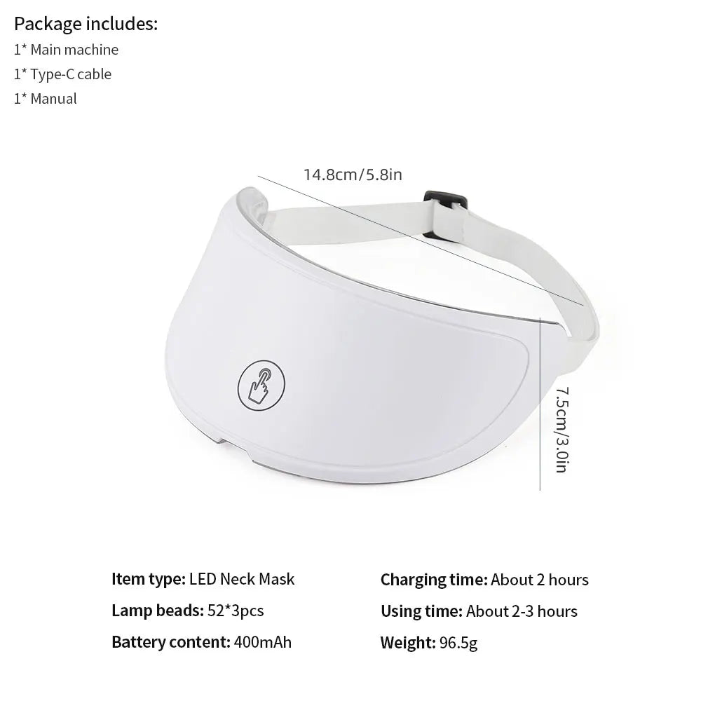 7-Color LED Face & Neck Rejuvenation Mask