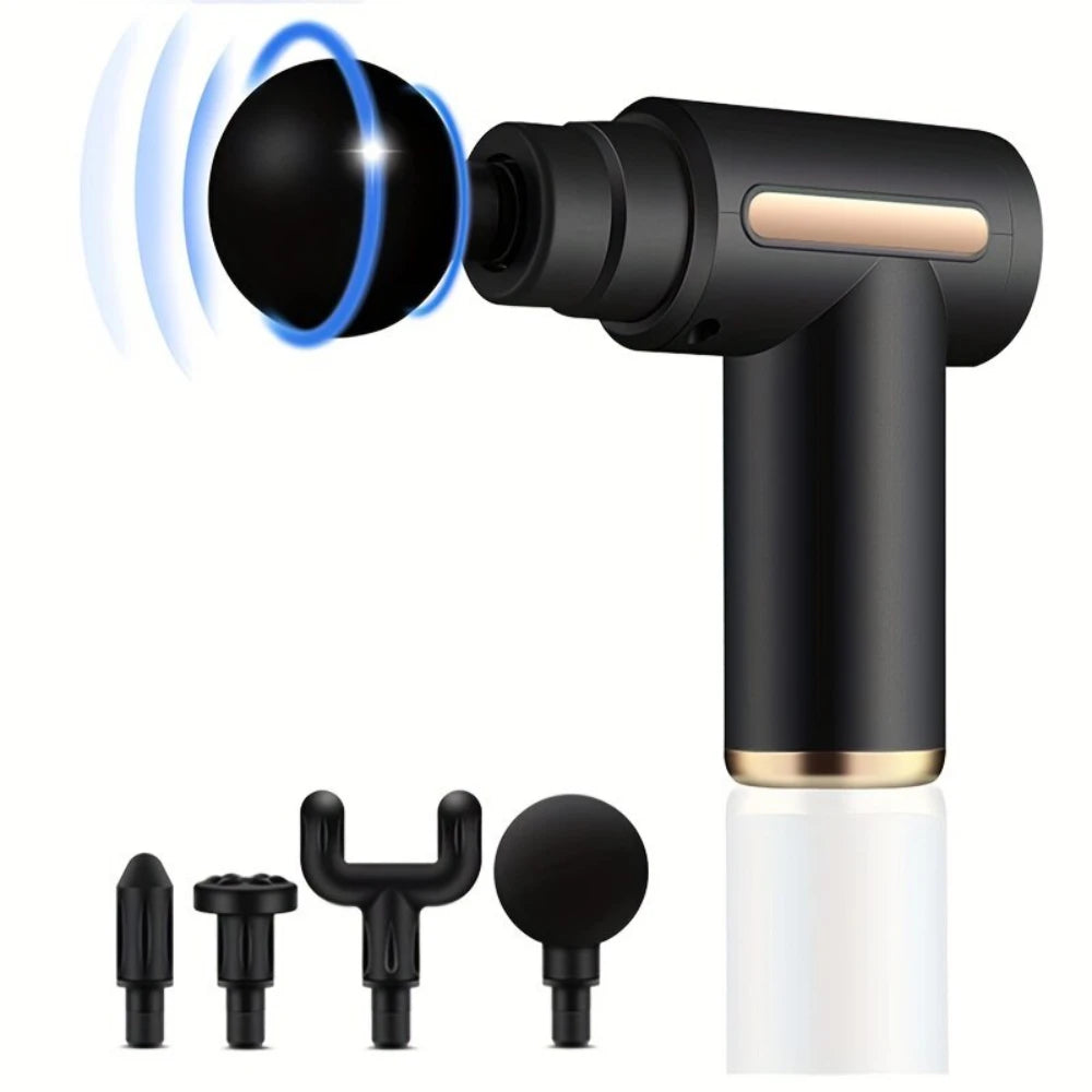 Portable Deep-Tissue Muscle Recovery Massage Gun