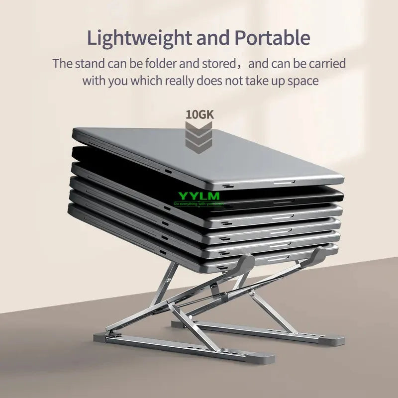 Adjustable Foldable Aluminum Laptop Stand
