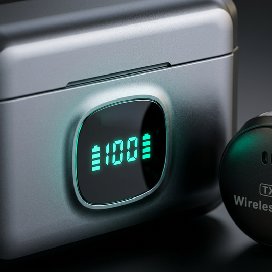 2.4GHz Wireless Magnetic Lavalier Microphone