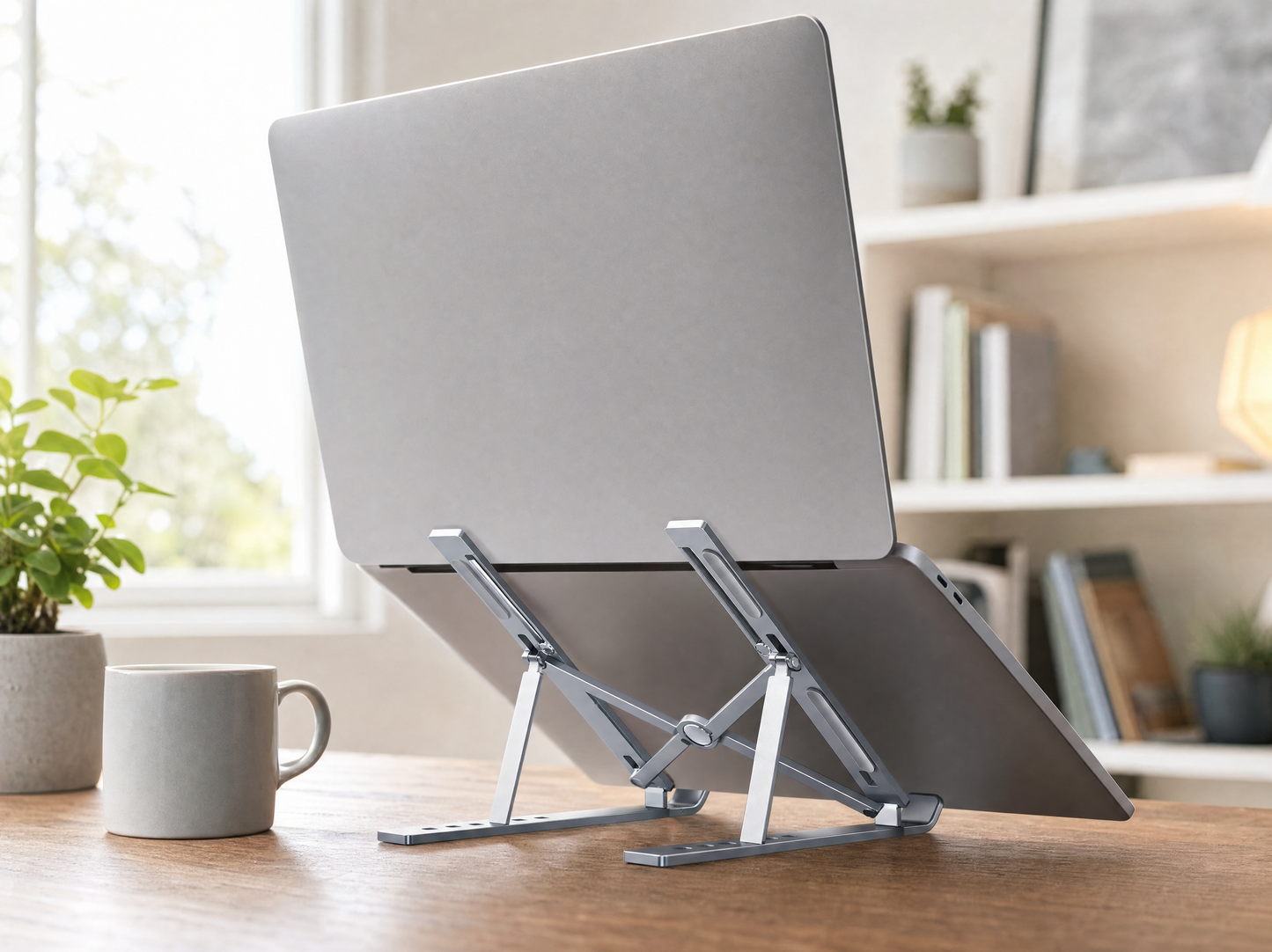 Adjustable Foldable Aluminum Laptop Stand