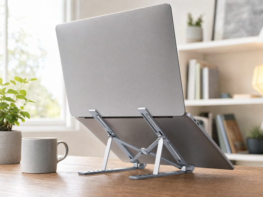 Adjustable Foldable Aluminum Laptop Stand